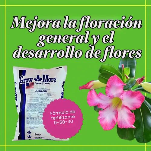 Vista 2 de Grow More 0-50-30 fertilizante soluble en agua