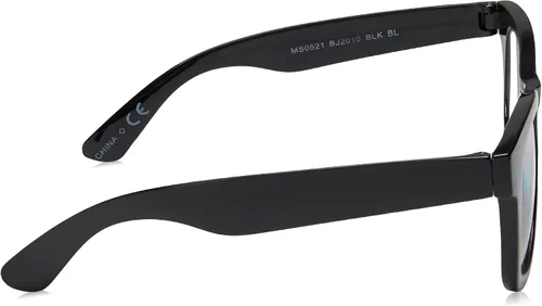 Vista 3 de Betsey Johnson womens Thea Blue Light Glasses Reading Glasses, Shiny Black, 142mm