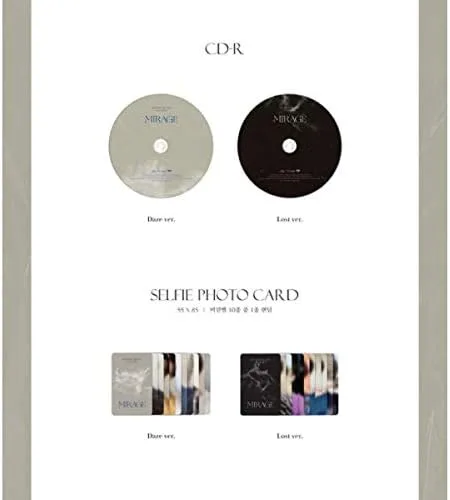 Vista 3 de HA Sung Woon - Mirage (4º mini álbum)+póster plegado (versión aleatoria)