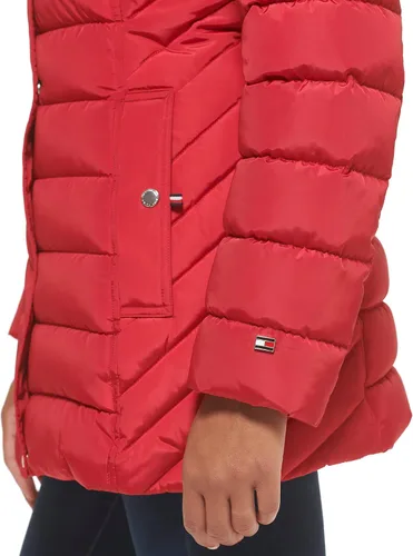 Vista 5 de Tommy Hilfiger Chaqueta resistente a la intemperie para mujer