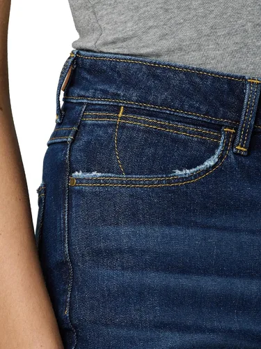 Vista 4 de Wrangler Pantalón de mujer de tiro alto y corte recto verdadero