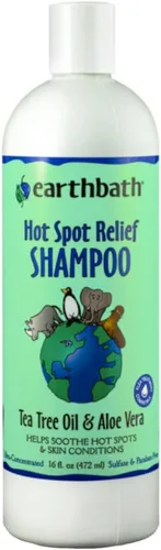 Vista 9 de earthbath todos los Pet Champú naturales, paquete de 1, paquete de de 1 Tea Tree Oil Hot Spot Treatment for Dogs, Best Dog Shampoo for Itching &