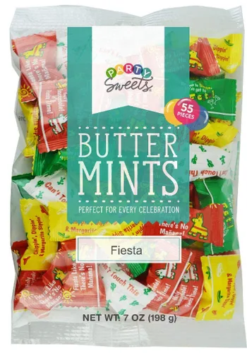 Vista 38 de Party Sweets Let's Party Buttermints de Hospitality Mints, Appx 300 mentas, bolsas de 7 onzas (paquete de 6) Gluten Free & Kosher, Quality you can