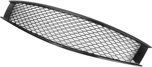 Vista 5 de Rejilla de parachoques delantero compatible con Infiniti 2008-2013 G37 Rejilla de parachoques de malla negro brillante