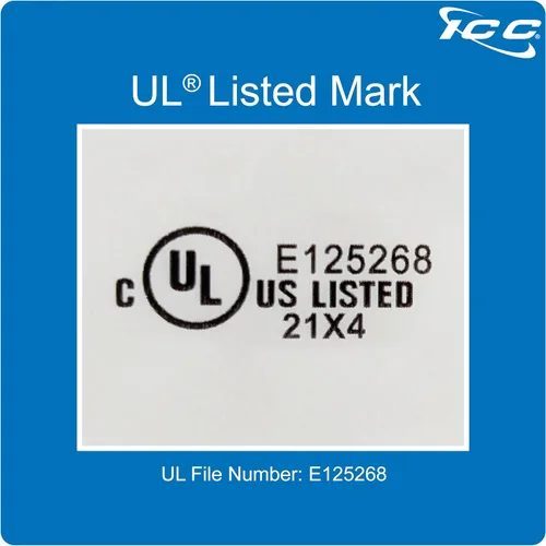 Vista 2 de ICC 1.25" Anillo de gestión de cables de plástico, horizontal, ajuste universal, paquete de 1 – Organizador de cables para cableado estructurado