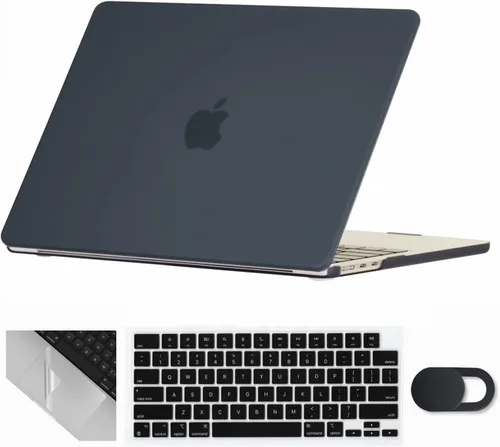 Vista 39 de Se7enline Funda compatible con MacBook Neo de 13 pulgadas, modelo A3404 2026, carcasa dura, cubierta de teclado, cubierta de cámara web, protector