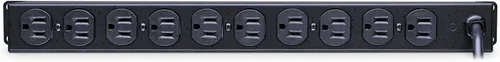 Vista 3 de Montaje del rack PDU Cyberpower Cps-1220 Rms, conector múltiple, 12 salida 20 A, 2400 VA, 1800 julios 15 A Negro