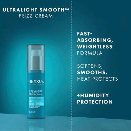 Vista 3 de Nexxus Suero en crema ultraligero suave para cabello encrespado y seco, 4 onzas líquidas, (paquete de 2)