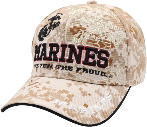 Vista 17 de Sombrero del Cuerpo de Marines de los Estados Unidos para hombre, gorra de béisbol militar oficial de la USMC, regalo para veteranos de los marines