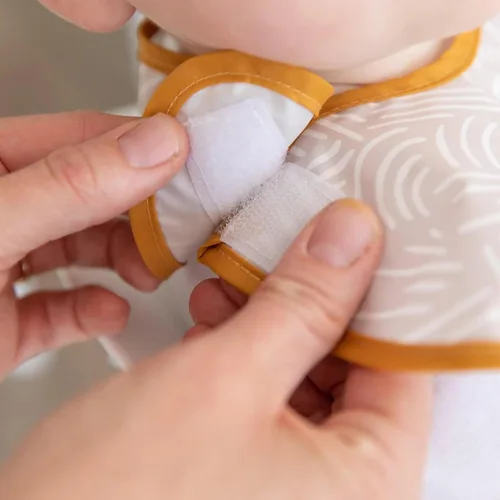 Vista 6 de Bumkins Baberos para niña o niño, SuperBib para bebés y niños pequeños de 6 a 24 meses, imprescindibles para comer, alimentar, suministros