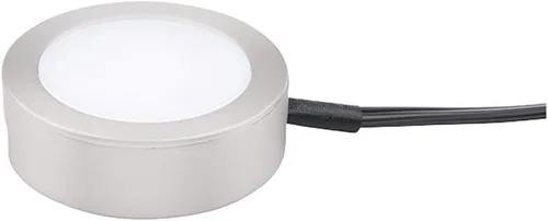 Vista 9 de WAC Lighting, Luz de disco LED individual con cable de plomo de 6 pulgadas 3-CCT seleccionable 2700K-3000K-3500K Voltaje de línea en blanco