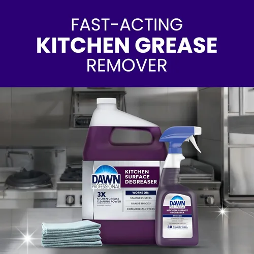 Vista 2 de P&G Professional DAWN - Desengrasante de superficie de cocina, 32 onzas (caja de 6), para eliminar la grasa resistente que se encuentra en cocinas