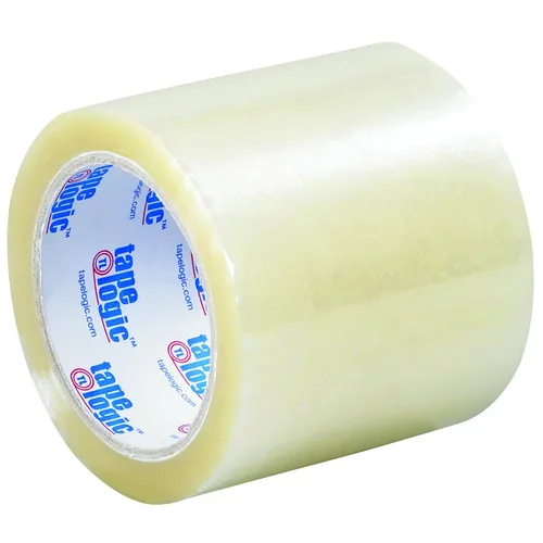Vista 3 de Tape Logic Cinta de embalaje (6 rollos), 4" x 72 yardas 1.8 mil - Recambio de cinta de embalaje acrílica ligera para envío, mudanza, cumplimiento