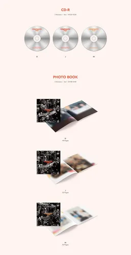 Vista 3 de Big Hit Entertainment ENHYPEN - Manifesto Day 1 (Versión ENGENE - J ver.) 3er mini álbum CD+Photobook+Photocard+Pegatina+Póster con Letra+(Extra