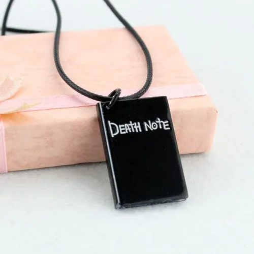 Vista 4 de Collar de cuaderno de anime de la muerte, regalo de cosplay, Zinc, No