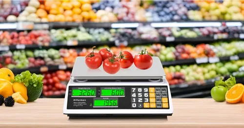 Vista 6 de Báscula digital de cálculo de precios de 66 libras / 66.1 lbs con pantalla LCD dual y modo de conteo — Báscula de alimentos de acero inoxidable