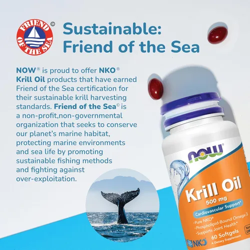 Vista 6 de Aceite de krill Now Foods Neptune, ANO-018, 60, 1, 1