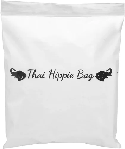 Vista 4 de Hippie Elephant Crossbody Bag - Bolso de hombro de algodón bohemio con interior espacioso - Bolso bohemio ligero ajustable