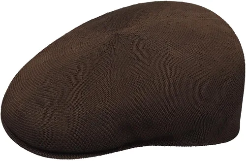 Vista 15 de Kangol Sombrero Tropic 504 - Gorras de hiedra y gorras planas color gris cálido/XL Azul marino