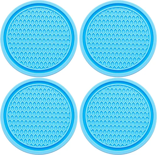 Vista 22 de 2 piezas posavasos para portavasos de automóvil, posavasos universales antideslizantes para portavasos de automóvil, 2.75 pulgadas posavasos