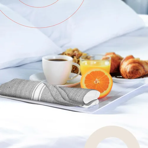 Vista 7 de Zeppoli - Trapos de cocina, de algodón, para cocina o limpieza, reusables, súper absorbentes, lavables a máquina, para chefs, paquete de 15 gris