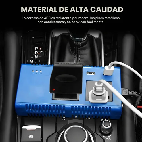 Vista 5 de Convertidor universal de CA a CC, DC 12V 500mA encendedor de cigarrillos de coche a adaptador de toma de corriente, adaptador hembra de CA a CC