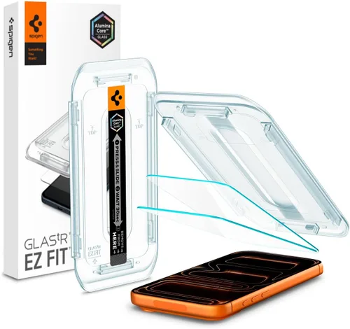 Vista 17 de Spigen Protector de pantalla de vidrio templado [GlasTR EZ FIT] diseñado para iPhone 11 Pro Max/iPhone Xs Max [6.5 pulgadas]