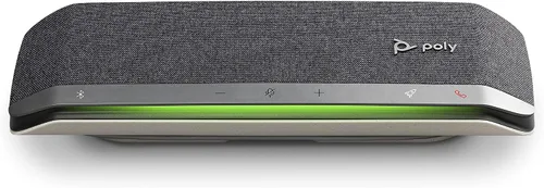 Vista 3 de Poly - Sincronización de más de 40 altavoces inteligentes Bluetooth (Plantronics) - Espacios de trabajo flexibles - Conéctate a PC/Mac a través