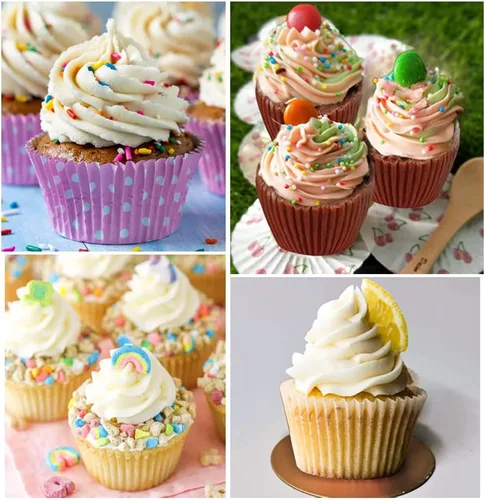 Vista 4 de Moldes de silicona para cupcakes de helado 3D para hacer velas molde de jabón de magdalena Moldes de vela de silicona en forma de helado