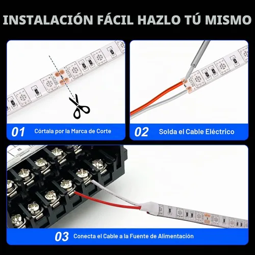 Vista 5 de Tira de luces LED marinas, pontón, lancha, tira de luz LED de 12 V, impermeable, luz interior de cubierta para kayak, barcos Jon, barcos de pesca