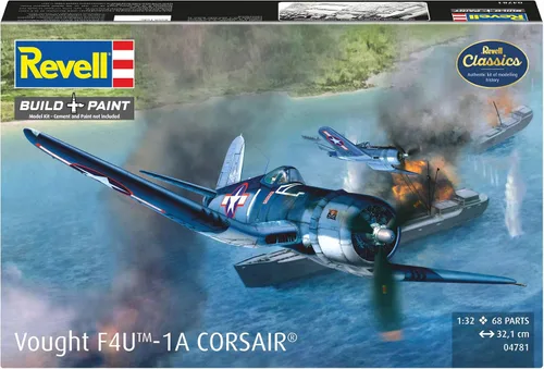 Vista 2 de Revell de Alemania Vought F4U-1A Corsair Modelo Kit