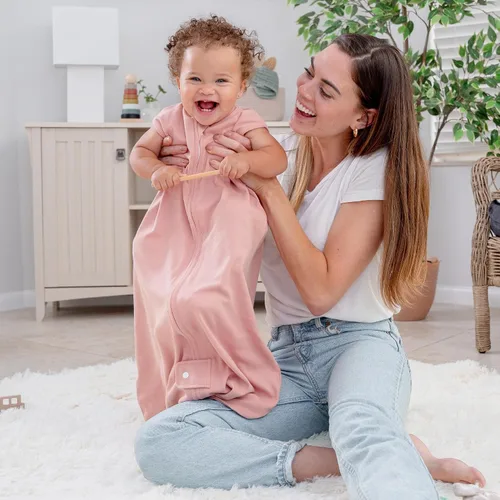 Vista 3 de Comfy Cubs Saco de dormir para bebé de 18 a 24 meses, XL, manta suave de 100% algodón para bebés y niños pequeños, saco de dormir transpirable sin