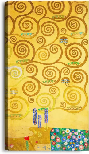 Vista 112 de A&T ARTWORK Avenue to Schloss Kammer por Gustav Klimt. Las reproducciones de arte clásico del mundo, impresiones en lienzo giclée para decoración