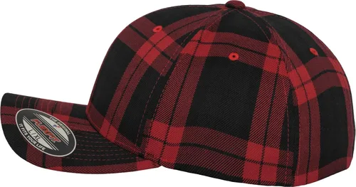 Vista 3 de Flexfit Gorra elástica de tartán