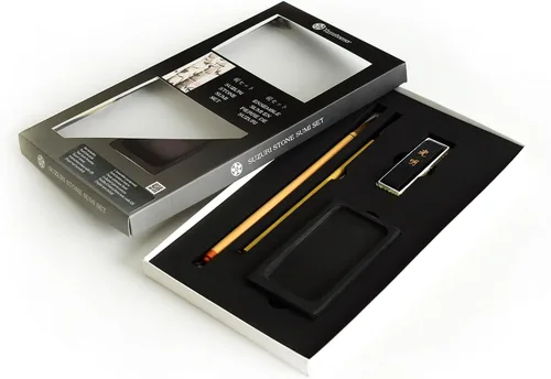 Vista 4 de Yasutomo Suzuri Stone Sumi Set (SWS600)