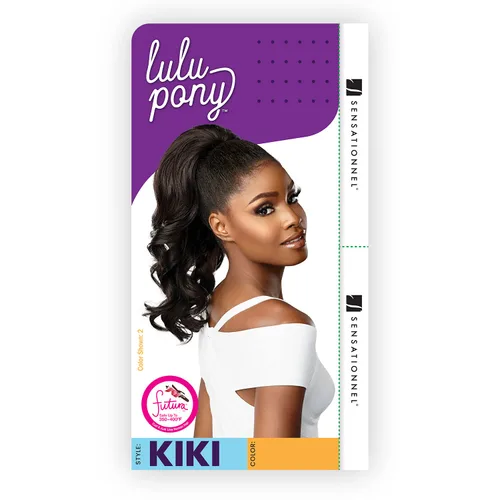 Vista 2 de Sensationnel Lulu Pony Quick Simple Elegante Cordón Ajustable KIKI (1B)