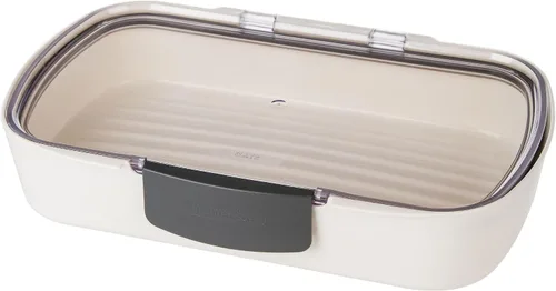 Vista 2 de ProKeeper Recipiente de almacenamiento de alimentos Deli con sello de silicona hermético y tapa compatible con borrado en seco