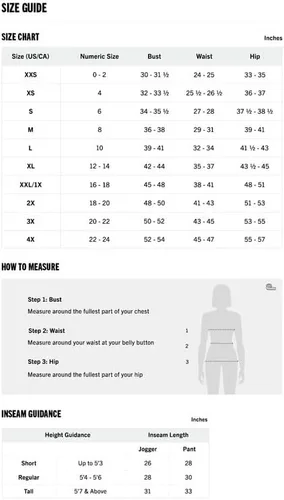 Vista 6 de Fabletics MotionTech - Pantalón médico de rendimiento para mujer, elástico en 4 direcciones, con bolsillos, resistente a las arrugas, ajuste