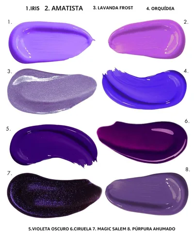 Vista 6 de Lunar Tides - Color de cabello semipermanente (43 colores) (Violeta oscuro, 4 onzas líquidas)