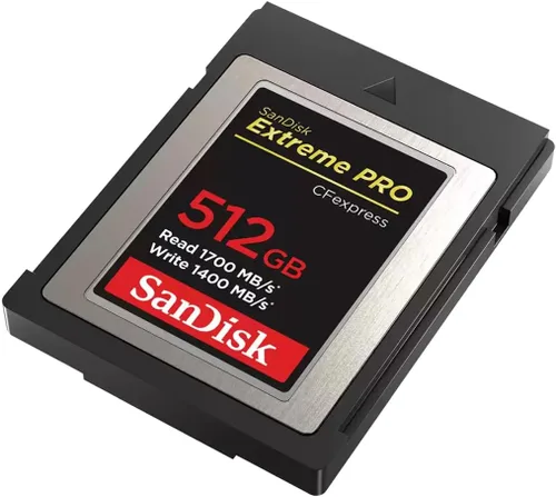 Vista 4 de SanDisk Extreme PRO - Tarjeta de memoria CFexpress tipo B de 512 GB