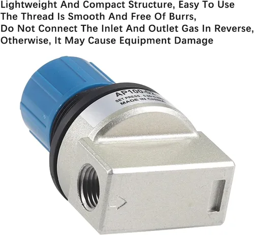 Vista 4 de AP100-01/02 AP100-01-X201 AP100-02-X201 Pneumatic Overflow Valve Pressure Adjustment Valves(AP100-01)