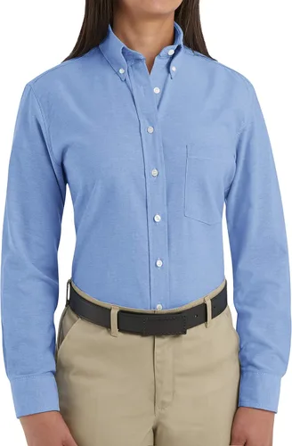 Vista 6 de Red Kap Camisa de vestir Oxford ejecutiva para mujer