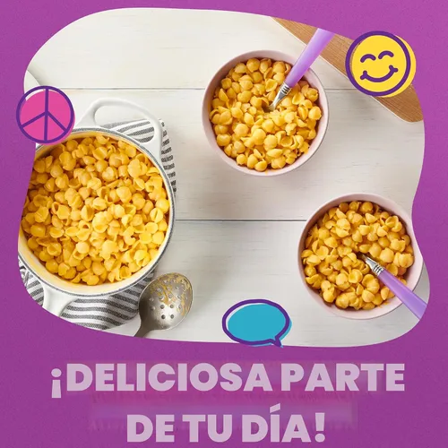 Vista 4 de Conchas Annie's y Cheddar Añejo Real, Hecho con pasta orgánica y queso real, 6 oz (paquete de 12)