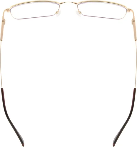 Vista 5 de BFOCO Gafas de lectura progresivas multienfoque anti UV para hombre, 3 niveles, lectores de visión para mujer (dorado, +1.00)