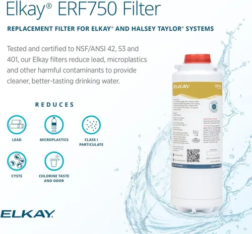 Vista 2 de Elkay Watersentry Plus - Filtro de repuesto residencial ERF750-1 cada uno