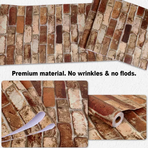 Vista 7 de Okydoky Papel tapiz autoadhesivo de vinilo para decoración del hogar, protector contra salpicaduras de cocina, papel tapiz autoadhesivo de vinilo