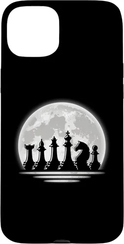 Vista 9 de Chess Design - Chess Figures Full Moon - Chess Case for iPhone 17