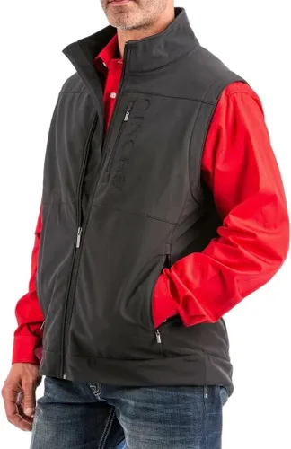 Vista 2 de Cinch Men's Bonded Softshell Vest with Concealed Carry Pockets