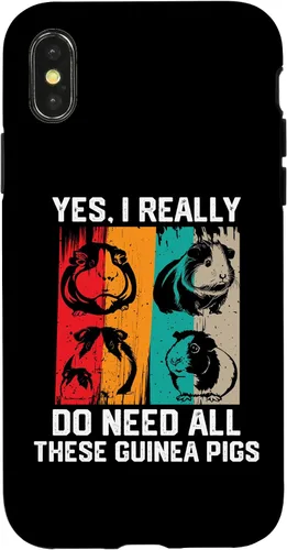 Vista 4 de iPhone 15 Yes I Really Do Need All These Guinea Pigs, funny guinea pig Case