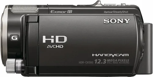 Vista 2 de Sony HDR-CX560V Videocámara Handycam de alta definición (negro)
